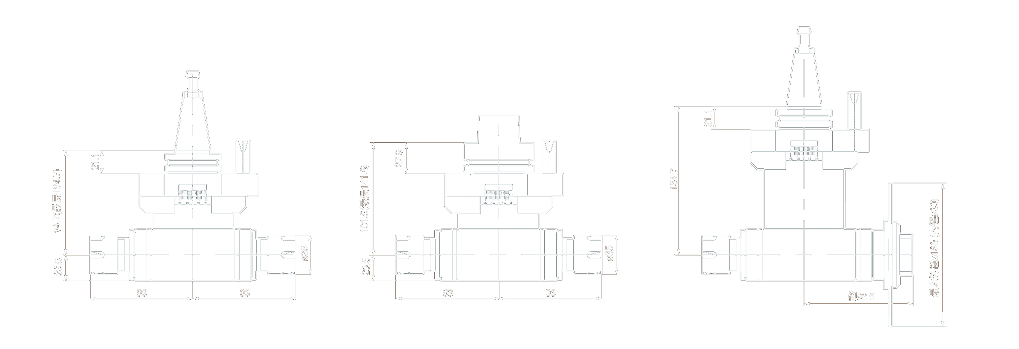 DOUBLE OUTPUT SPINDLINES