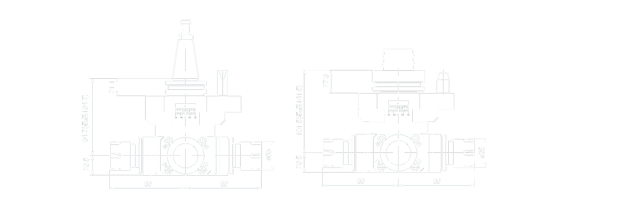 FOUR OUTPUT SPINDLES
