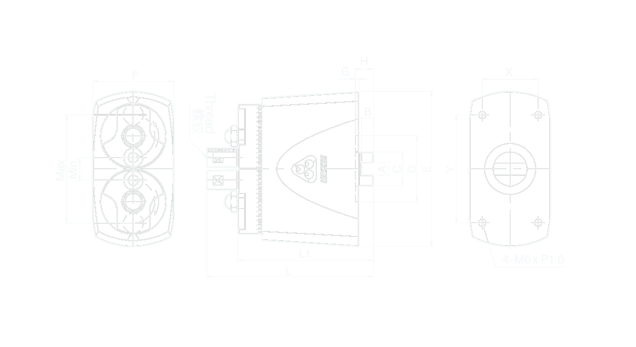 Adjustable 2-Spindle Boring Head